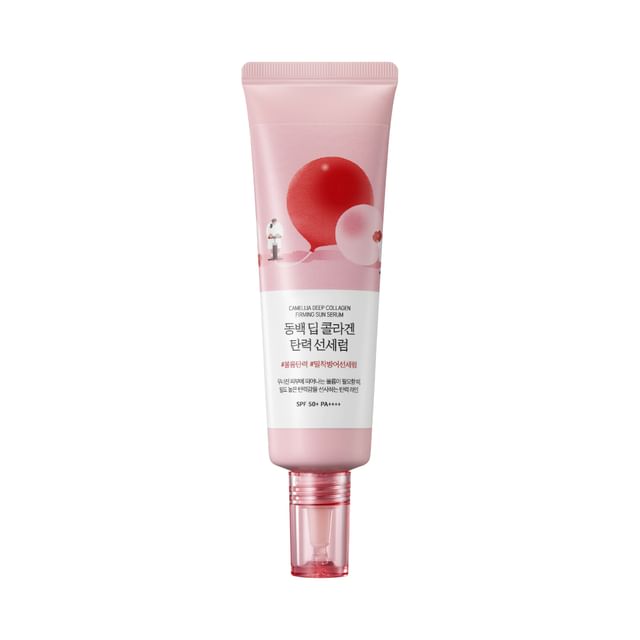Protector Solar Camellia Deep Collagen Firming Sun Serum