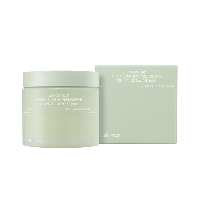 Pad Exfoliante JIWOOGAE Heartleaf BHA Peeling Pad