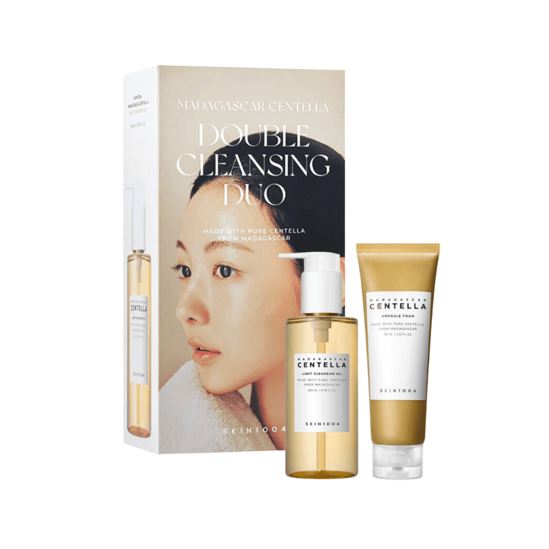 Set de Aceite Limpiador y Espuma Limpiadora Madagascar Centella Double Cleansing Duo Set
