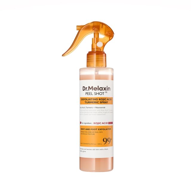 Spray Corporal Peel Shot Exfoliating Kojic Acid Turmeric Spray