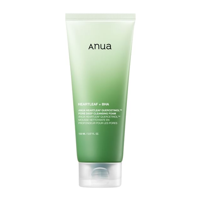 Espuma Limpiadora Heartleaf BHA Quercetinol Pore Deep Cleansing Foam