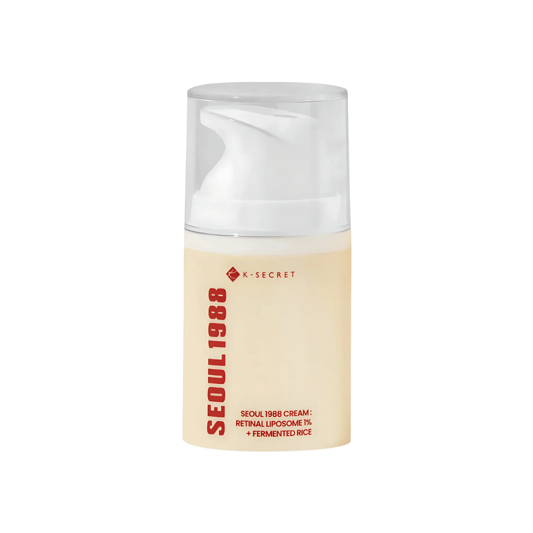 Crema Facial SEOUL 1988 Cream: Liposoma de Retinal 1% + Arroz fermentado