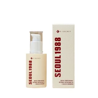Sérum Facial SEOUL 1988 Serum: Retinal Liposome 2% + Black Ginseng